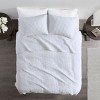 Sapphtopaz Comforter Set Bedding Quilt Set Simple Solid Color Reversible Quilt Set - 2 of 4