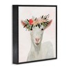 Stupell Industries Springtime Flower Crown Baby Goat, 17" x 17" - 3 of 4