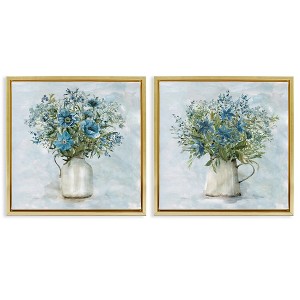 Stupell Industries Country Mixed Floral Bouquets, 25" x 25" - 1 of 4