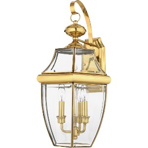 Newbury 3-Light Outdoor Wall Lantern - 1 of 2