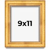 PosterPalooza | Photo Size Shadow Box 1.75" Deep Gold Frame - UV Acrylic, Backing, Hanging Hardware - 2 of 4