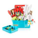 Kids Cooking and Baking Supplies Gift Set with Storage Container