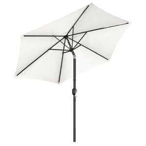 Yaheetech 9FT Patio Umbrella Market Umbrella with Button Tilt and Crank - 1 of 4
