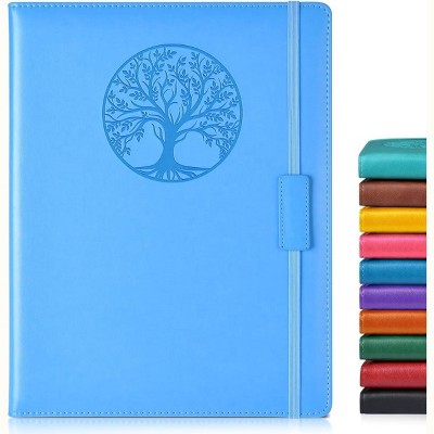 Lined Journal Notebook for Women Men,256 Pages A5 Hardcover Leather Journals for Writing,Travel,Business,Work & School