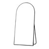 MAYEERTY Aluminum Alloy Metal Frame Arched Wall Mirror Bathroom Makeup Mirror for Bedroom Living Room - 4 of 4