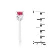 Slickblue Sleek 1.8ct CZ Classic Statement Ring, Cushion Cut Center & Trillion Accents, Multiple Color Option, Sizes 5-10 - 4 of 4