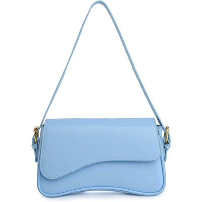 Generic PU Leather Tote Bag for Women with 2 Removable Straps and Zipper Closure