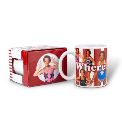 Surreal Entertainment Richard Simmons "Where's Richard?" Mug 11oz