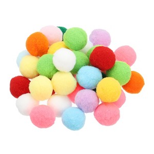 Unique Bargains Creative DIY Craft Decorations Home Art Supplies Pom Poms 1.2" - 1 of 4