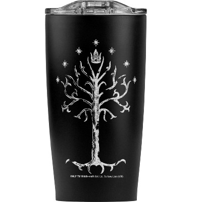 Lord of the Rings Tree Of Gondor Steel Tumbler 20oz Coffee Travel Mug