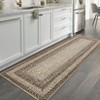 Machine Washable Rug, Non-Slip Non-Shedding Area Rugs for Living Room, Farmhouse Printed Braided Bordered Carpet - 3 of 4