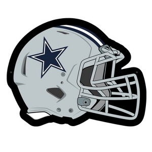 Evergreen Ultra-Thin Edgelight LED Wall Decor, Helmet, Dallas Cowboys- 19.5 x 15 Inches Made In USA - 1 of 4