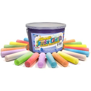 ArtCreativity Jumbo Colorful Sidewalk Chalk Bucket (38 Pieces) - 1 of 4