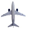 Boeing 737-500 Commercial Aircraft "United Airlines - Classic 737 Series" (N936UA) Gray w/Blue 1/200 Diecast Model by GeminiJets - 4 of 4