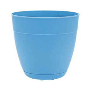 Bloem Dayton Round Resin Planter Pot Indoor and Outdoor Gardening - 1 of 4