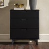 Mid-Century Modern Solid Wood 3-Drawer Dresser ¨C Black - 3 of 4