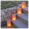 100ct Plastic Luminaria Bags Tan: Lumabase Novelty Path Lights, Indoor Outdoor Use, Includes Ground Stakes - 4 of 4