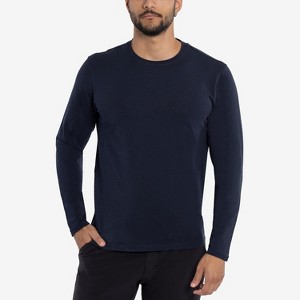 X RAY Men's Crewneck & Hooded Long Sleeve T-Shirt - 1 of 4