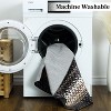 Machine Washable Runner Rug - Print Braided Non-Slip Indoor/Outdoor Carpet, Low Pile Non-Shedding Area Rug for Kitchen, Entrance Hallway - 3 of 4