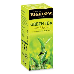 Bigelow Green Tea with Lemon Lemon - 28/Box - 0.34 lbs - 1 of 2
