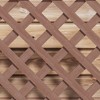 Chic Crate - 53" Tall Trellis Raised Garden Bed with Drainage - Freestanding Wood Planter for Vines/Climbing Plants/Flowers - Honey Oak - 3 of 4