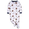 Gerber Baby Boys' Long Sleeve Sleep 'N Plays - 4-Pack - image 4 of 4