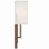 Crystorama Lighting Brent 1 - Light Sconce in  Matte Black/Vibrant Gold - 3 of 3