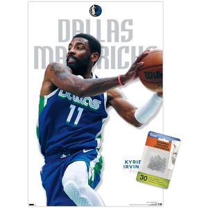 Trends International NBA Dallas Mavericks - Kyrie Irving Feature Series 23 Unframed Wall Poster Prints - 1 of 4