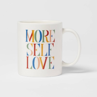 15oz Stoneware More Self Love Mug - Room Essentials™