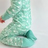 tiny knot co. Newborn, Infant Gender Neutral Buttery Soft Convertible Romper Foldover Mittens & Footies with Grippers TENCEL Modal One Piece Pajamas - 3 of 4