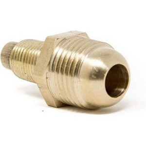 GasOne Propane Orifice Connector Brass Tube Fitting 3/8" Flare x 1/8" Mnpt or Male Pipe - 1 of 4