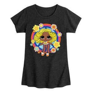 Girls' - LOL Surprise! - Free Spirit Doll Fitted Short Sleeve Graphic T-Shirt - 1 of 4