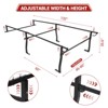 Garvee Pickup Truck Bed Rack, 45" - 66" Adjustable Width, 1000 LB. Load Capacity, Non-Drilling Full Size Steel Ladder Rack, for Kayak, Surfboard - 2 of 4
