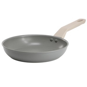 Oster Ambrose Nonstick Aluminum Frying Pan in Matte Grey - 1 of 4