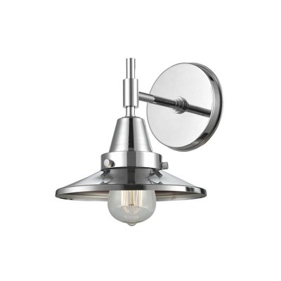 Railroad - 1 Light Wall Sconce-7.25 Inches Tall and 8 Inches Wide