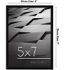 Americanflat 5x7 Picture Frame with Shatter-Resistant Glass - Streamline Collection - Thin Border Photo Frame for Wall and Tabletop Display - Black - 2 of 4