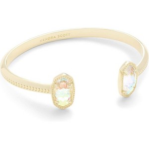 Elton Open Cuff Bracelet, Gold Tone Modern Statement Jewelry for Women - 1 of 4