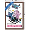 Trends International Disney Lilo and Stitch - Time To Dance Framed Wall Poster Prints - 3 of 4