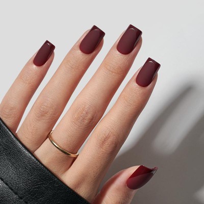 BTArtboxnails Cozy Cocoa Square Nails - Press On Nails