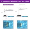 PURPLE LEAF UV Resistant Patio Umbrella Economical Outdoor Umbrella - 2 of 4
