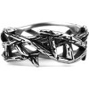 Jesus Crown of Thorns Ring - Gothic Stainless Steel Mens Pinky Ring - 3 of 4