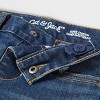 Toddler Girls' Mid-Rise Lace Repair Skinny Jeans - Cat & Jack™ Blue - image 3 of 3