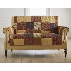 BrylaneHome Printed Faux Patchwork Protector - 1 of 1