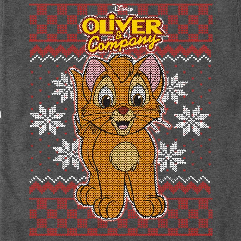 Men's Oliver & Company Christmas Oliver T-Shirt, 2 of 6