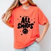 Simply Sage Market S.W.Smiley All Smiles Smiley Face Garment Dyed Tee - 2 of 4