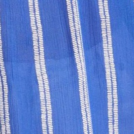 rich indigo white stripe
