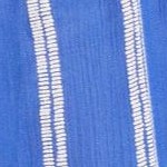 rich indigo white stripe