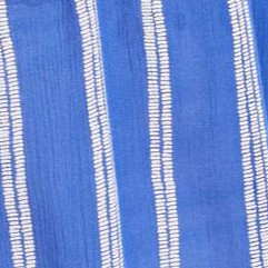 rich indigo white stripe