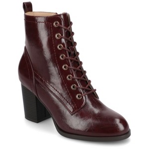Journee Women's Baylor Medium and Wide Width Booties - 1 of 4