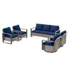 UPTIOT 5-Piece Patio Furniture Chair Outdoor Conversation Set - 2 of 4
